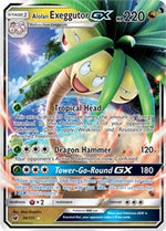 Alolan Exeggutor GX 74/111 - SM  Crimson Invasion Holofoil - Poke-Collect