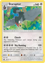 Staraptor 83/111 - Crimson Invasion Reverse Holofoil - Poke-Collect