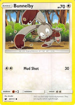Bunnelby 87/111 - SM  Crimson Invasion Reverse Holofoil - Poke-Collect