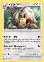 Diggersby 88/111 - SM  Crimson Invasion - Poke-Collect