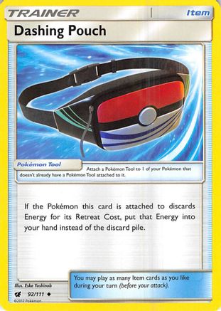 Dashing Pouch 92/111 - SM  Crimson Invasion - Poke-Collect