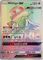 Nihilego GX (Secret) 114/111 - SM  Crimson Invasion Holofoil - Poke-Collect