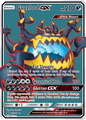 Guzzlord GX (Full Art) 105/111 - SM  Crimson Invasion Holofoil - Poke-Collect