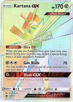 Kartana GX (Secret) 117/111 - SM  Crimson Invasion Holofoil - Poke-Collect