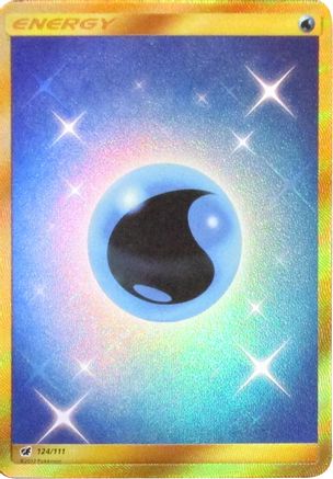 Water Energy 124/111 - Crimson Invasion Holofoil - Poke-Collect