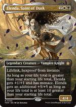 Elenda, Saint of Dusk (FDN-346) - Foundations (Borderless) - Poke-Collect