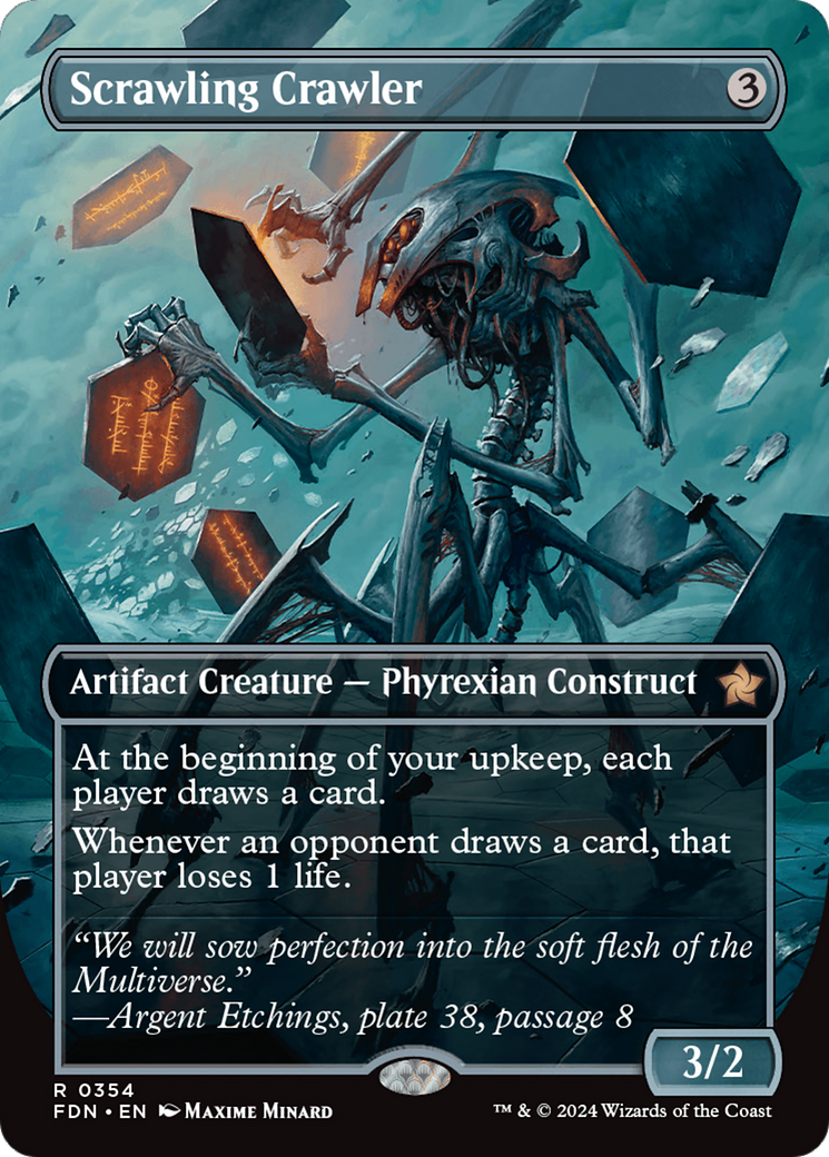 Scrawling Crawler (FDN-354) - Foundations (Borderless) - Poke-Collect