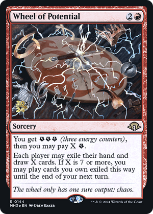 Wheel of Potential (PRE-144) - Modern Horizons 3 Promos Foil - Poke-Collect