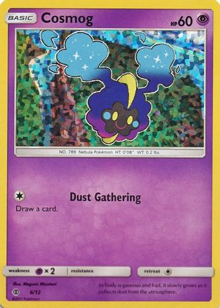 Cosmog - 6/12 6/12 - McDonalds Promos 2017 Holofoil - Poke-Collect