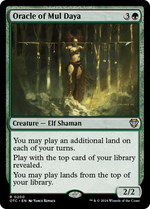 Oracle of Mul Daya (OTC-200) - Outlaws of Thunder Junction Commander - Poke-Collect