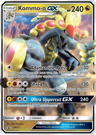 Kommo-o GX - SM71 SM71/248 - SM Promos Holofoil - Poke-Collect