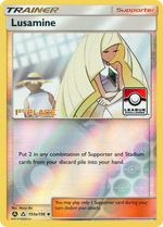 Lusamine 153a/156 - Ultra Prism Reverse Holofoil - Poke-Collect