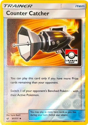 Counter Catcher - 91/111 (League Cup) 91 - League & Championship Cards Reverse Holofoil - Poke-Collect