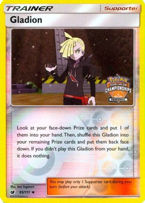 Gladion - 95/111 (Regional Championships) 95 - League & Championship Cards Reverse Holofoil - Poke-Collect