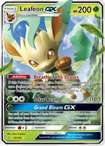 Leafeon GX 13/156 - SM  Ultra Prism Holofoil - Poke-Collect