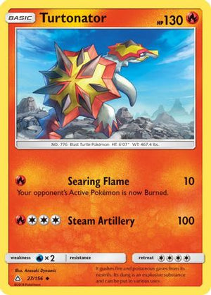 Turtonator 27/156 - Ultra Prism - Poke-Collect