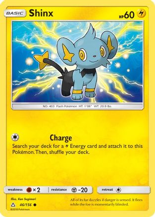 Shinx (46) 46/156 - SM  Ultra Prism - Poke-Collect