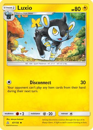 Luxio 47/156 - SM  Ultra Prism - Poke-Collect