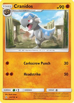 Cranidos 64/156 - SM  Ultra Prism Reverse Holofoil - Poke-Collect