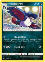 Honchkrow 72/156 - SM  Ultra Prism Reverse Holofoil - Poke-Collect