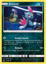 Sneasel 73/156 - Ultra Prism - Poke-Collect