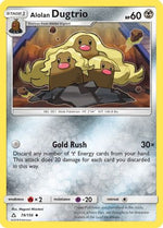 Alolan Dugtrio 79/156 - SM  Ultra Prism - Poke-Collect