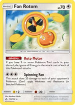 Fan Rotom 110/156 - SM  Ultra Prism Reverse Holofoil - Poke-Collect