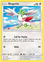 Shaymin (111) 111/156 - SM  Ultra Prism - Poke-Collect