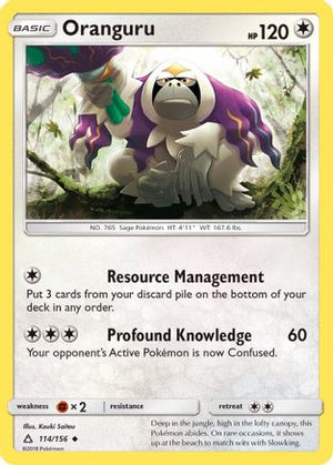 Oranguru 114/156 - SM  Ultra Prism - Poke-Collect