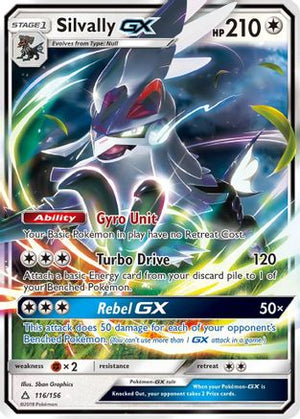 Silvally GX 116/156 - SM  Ultra Prism Holofoil - Poke-Collect