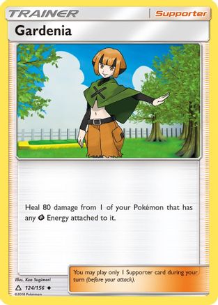 Gardenia 124/156 - SM  Ultra Prism Reverse Holofoil - Poke-Collect