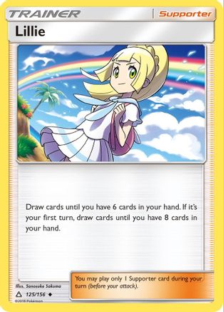Lillie 125/156 - SM  Ultra Prism Reverse Holofoil - Poke-Collect