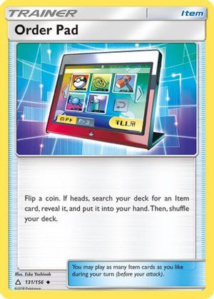 Order Pad 131/156 - SM  Ultra Prism Reverse Holofoil - Poke-Collect