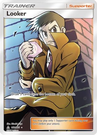 Looker (Full Art) 152/156 - SM  Ultra Prism Holofoil - Poke-Collect