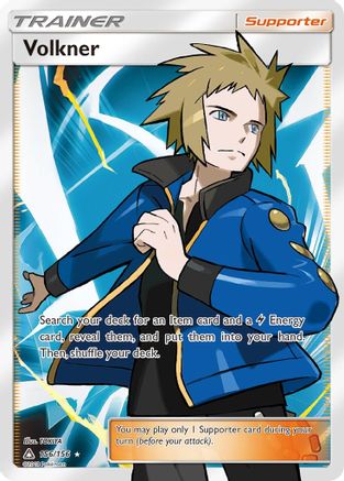 Volkner 156/156 - Ultra Prism Holofoil - Poke-Collect
