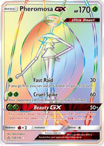 Pheromosa GX (Secret Rare) 158/156 - SM  Ultra Prism Holofoil - Poke-Collect