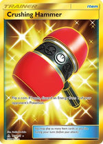 Crushing Hammer (Secret Rare) 166/156 - SM  Ultra Prism Holofoil - Poke-Collect