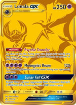Lunala GX (Secret Rare) 172/156 - SM  Ultra Prism Holofoil - Poke-Collect