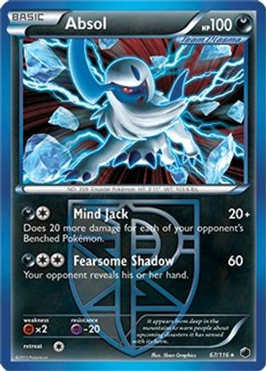 Absol (Moltres Legendary Battle Deck) 67 - Deck Exclusives