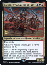 Alesha, Who Laughs at Fate (PRE-115) - Foundations Promos Foil - Poke-Collect