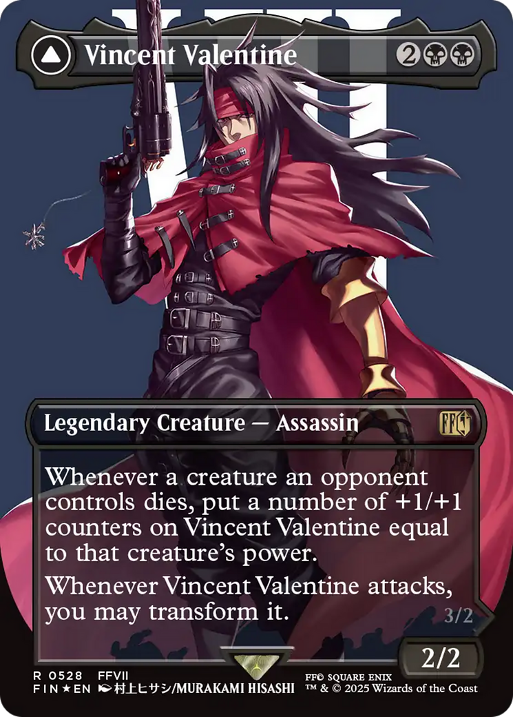 Vincent Valentine // Galian Beast (FIN-528) - FINAL FANTASY (Borderless) Foil - Poke-Collect
