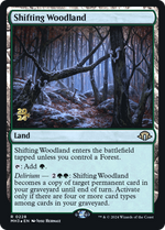 Shifting Woodland (PRE-228) - Modern Horizons 3 Promos Foil - Poke-Collect
