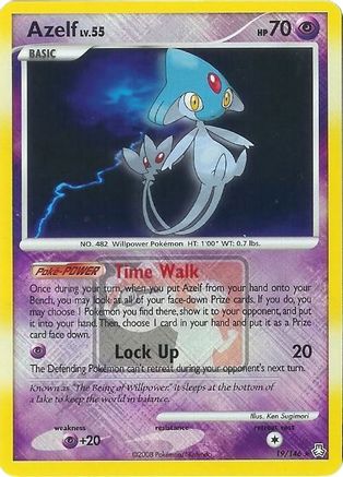 Azelf - 19/146 (League Promo) 19 - League & Championship Cards Reverse Holofoil - Poke-Collect