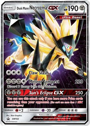 Dusk Mane Necrozma GX - SM102 SM102/248 - SM Promos Holofoil - Poke-Collect