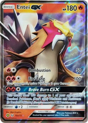 Entei GX - 10a/73 10a/73 - Alternate Art Promos Holofoil - Poke-Collect