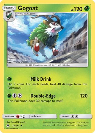 Gogoat 10/131 - SM  Forbidden Light - Poke-Collect