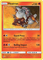 Heatran 13/131 - SM  Forbidden Light Reverse Holofoil - Poke-Collect