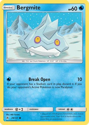 Bergmite 29/131 - SM  Forbidden Light - Poke-Collect
