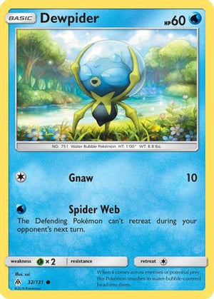 Dewpider 32/131 - SM  Forbidden Light Reverse Holofoil - Poke-Collect