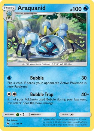 Araquanid 33/131 - SM  Forbidden Light - Poke-Collect
